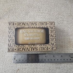 Christian Dior Eau Sauvage Soap-On-A-Rope - Cream